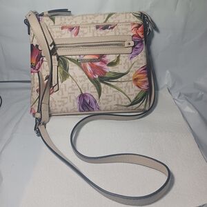 Dana Buchman Floral Crossbody Handbag